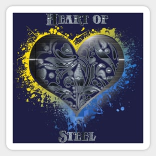 Heart of Steel Sticker